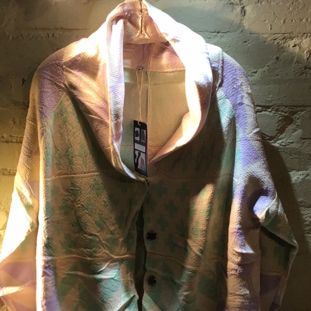 NEW! Boho Pastel Knit Women's Sweater - Picture 2 of 7